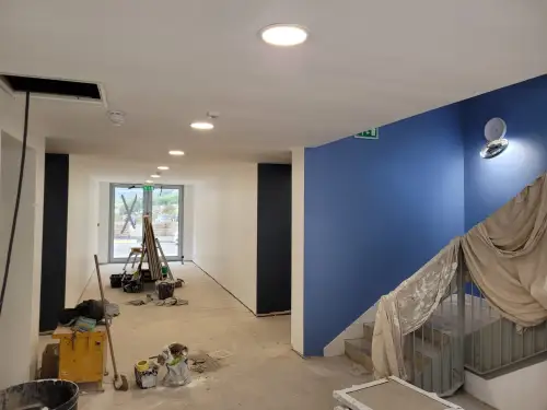 Click Here To Enlarge This Photo Of Painting Work - Mattock